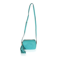 Gucci Teal Leather Soho Disco Bag