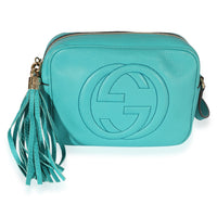 Gucci Teal Leather Soho Disco Bag