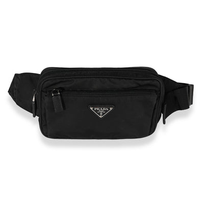 Prada Black Re-Nylon Belt Bag