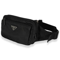 Prada Black Re-Nylon Belt Bag