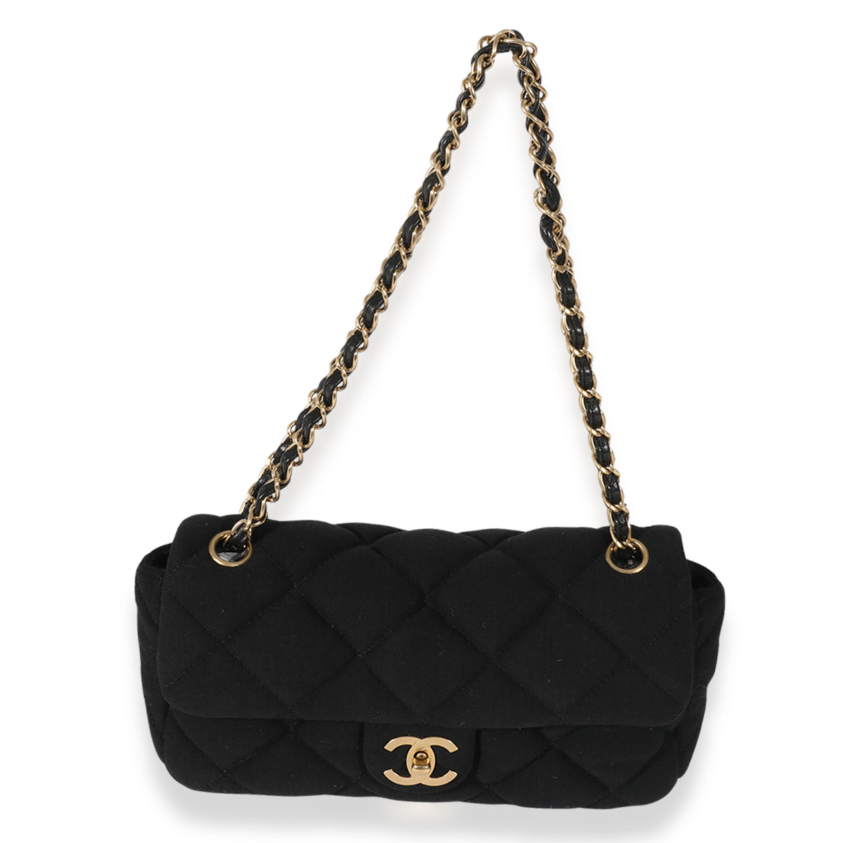 Chanel Blue Bubble Quilt Shoulder Bag