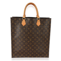 Louis Vuitton Canvas Monogram Sac Plat