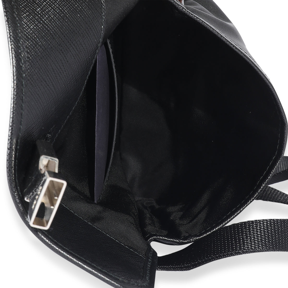 Prada Black Re-Nylon & Saffiano Leather Smartphone Case, myGemma