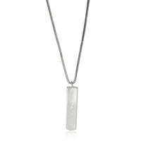 Tiffany & Co. 1837 Bar Pendant in 925 Sterling Silver