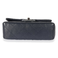 Chanel Navy Quilted Lambskin Rectangular Mini Flap Bag