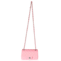 Chanel Pink Quilted Lambskin 21B Mini Rectangular Flap Bag