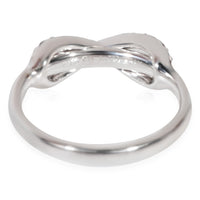 Tiffany & Co. Infinity Diamond Fashion Ring in 18k White Gold 0.13 CTW