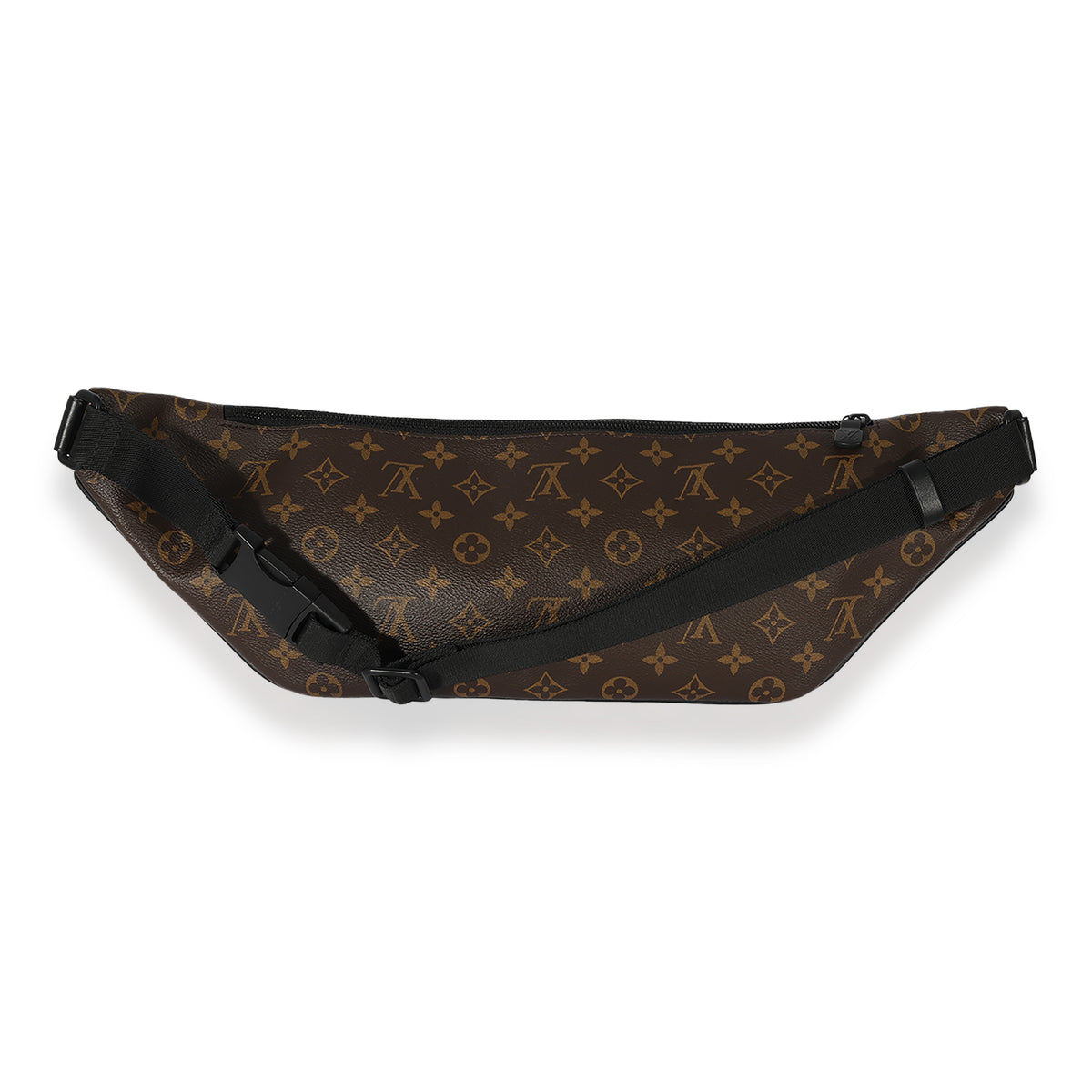 Pre-owned Louis Vuitton 2020 Monogram Macassar Christopher Belt Bag In  Brown