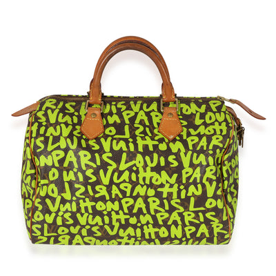 Louis Vuitton x Stephen Sprouse Monogram Graffiti Speedy 30