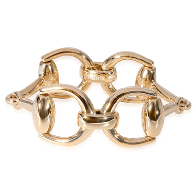 Gucci Horsebit Bracelet in 18k Yellow Gold