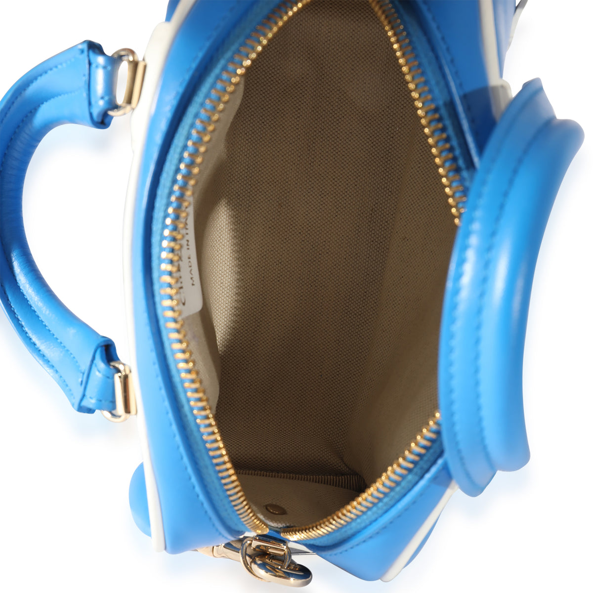 Dior Blue Oblique Jacquard Saddle Nano Pouch, myGemma