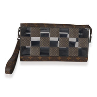 Louis Vuitton Monogram Chess PVC Standing Pouch