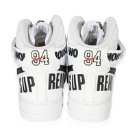 Supreme x Air Force 1 High Supreme White