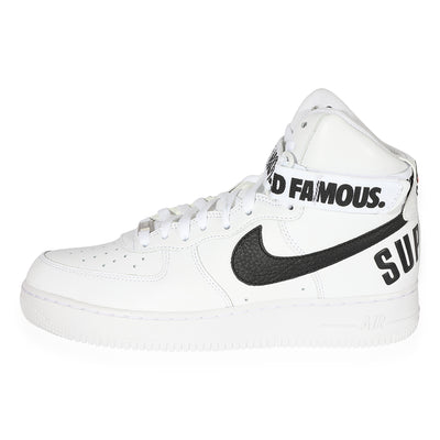 Supreme x Air Force 1 High Supreme White