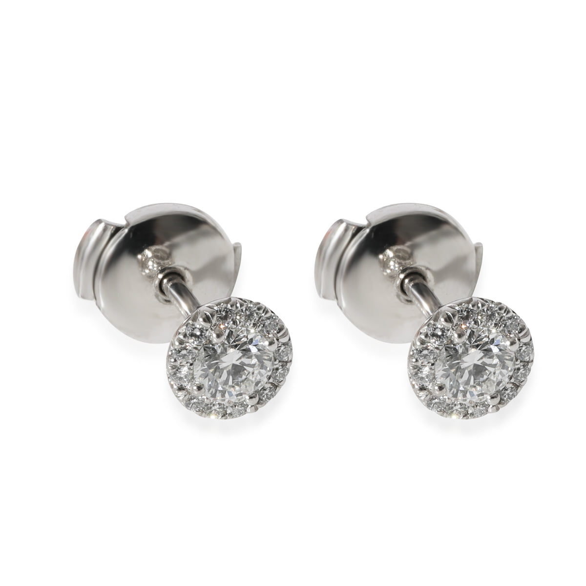 Tiffany & Co. Soleste Diamond Earrings in 950 Platinum DEF VVS 0.44 CTW