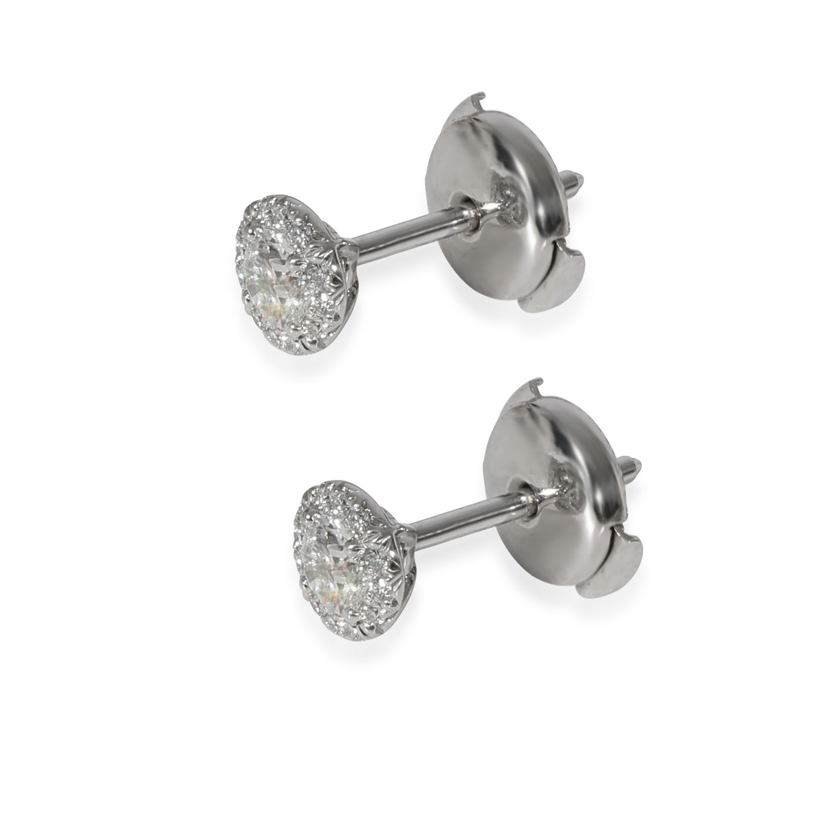 Tiffany & Co. Soleste Diamond Earrings in 950 Platinum DEF VVS 0.44 CTW