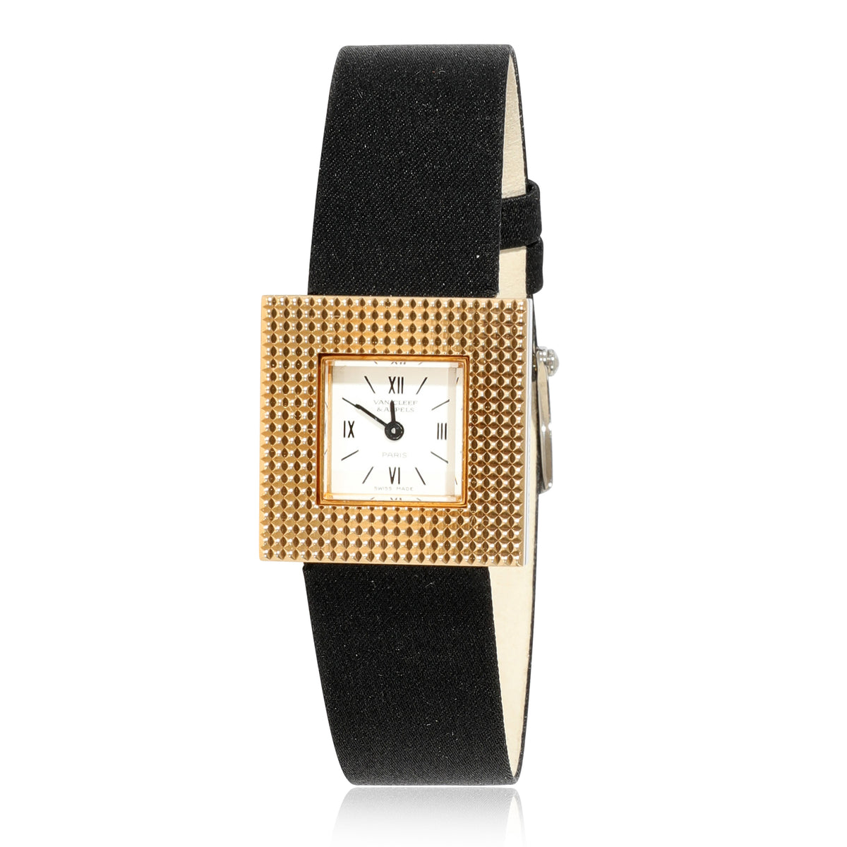 Van Cleef & Arpels Classic 11618 Womens Watch in 18kt Stainless Steel/Yellow Go