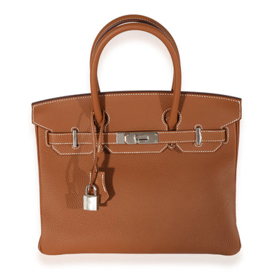 Hermès Gold Togo Birkin 30 PHW