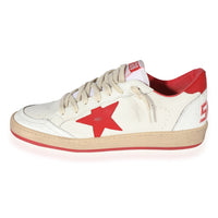 Golden Goose Ball Star White Red