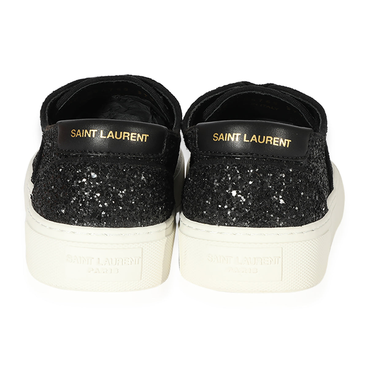 Saint Laurent Venice Black Glitter