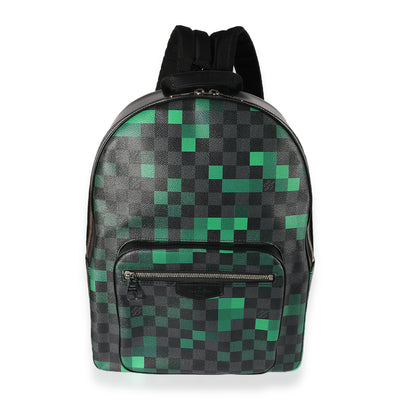 Louis Vuitton Canvas Damier Graphite Pixel Josh Backpack