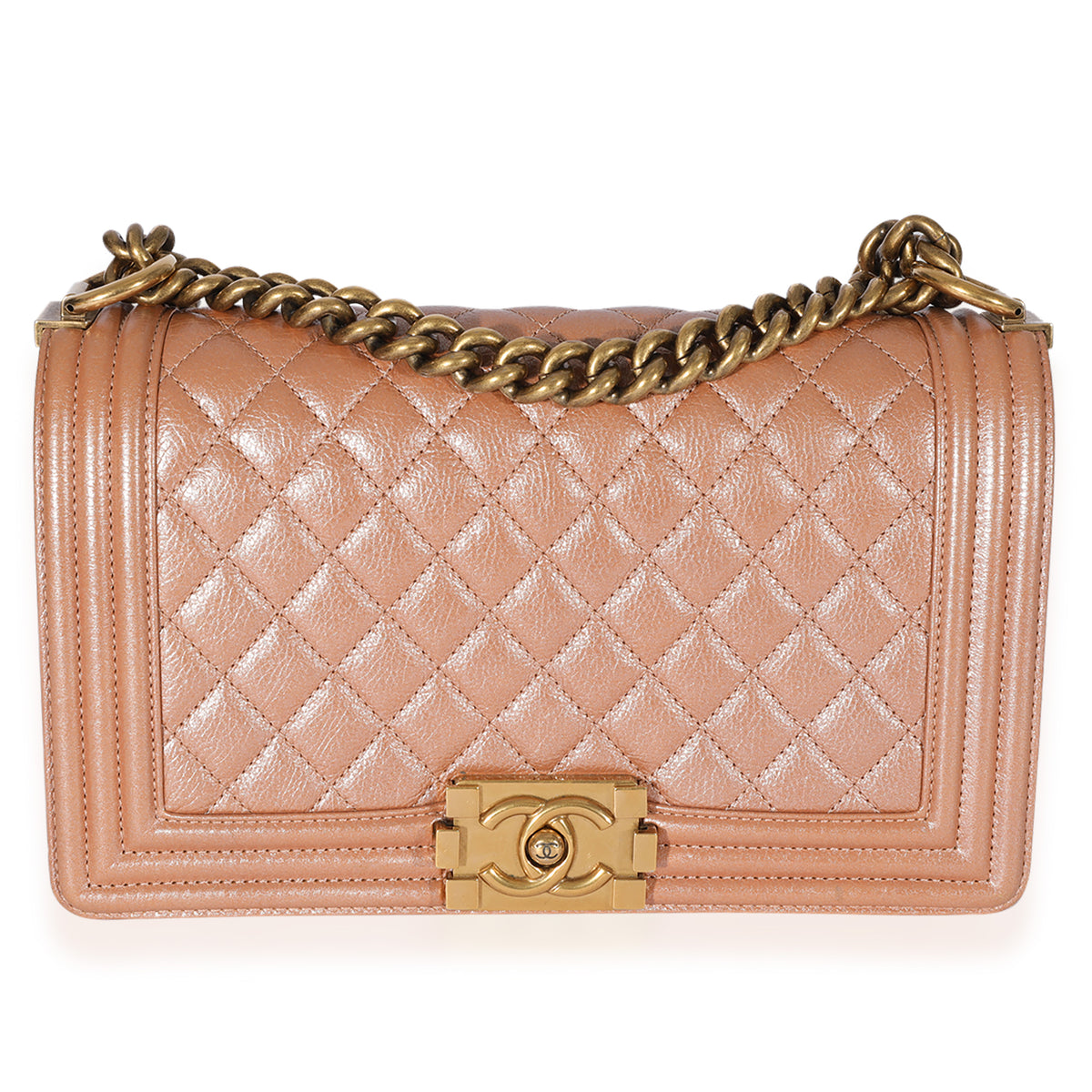 Chanel White Quilted Caviar Boy Bag Old Medium Silver Hardware 2019  Available For Immediate Sale At Sothebys