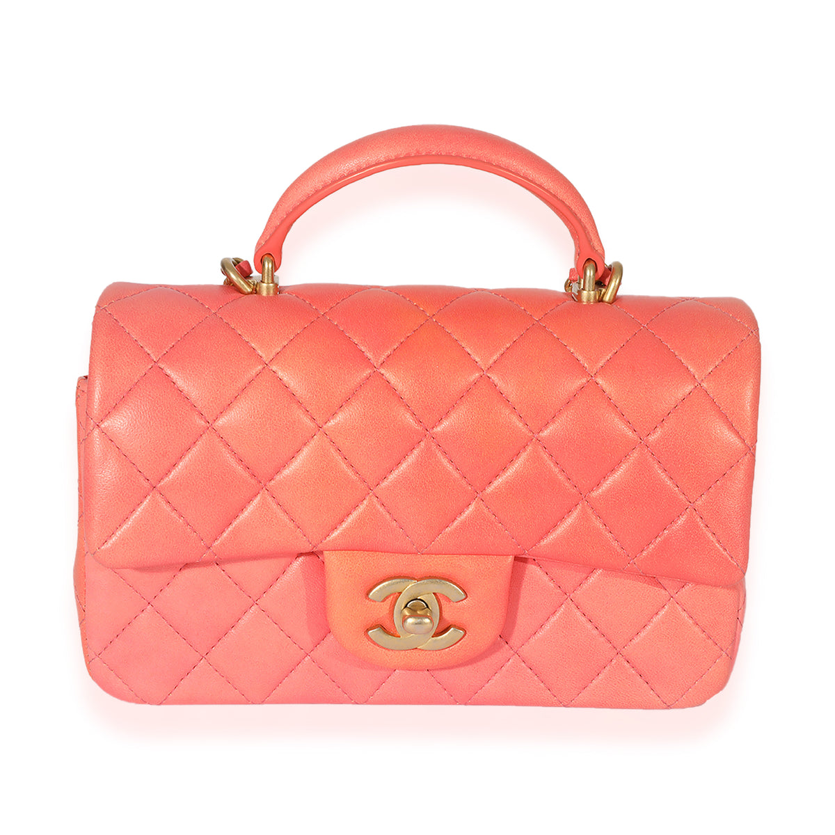 Chanel 22P Quilted Lambskin Mini Top Handle Flap Bag, myGemma, NL