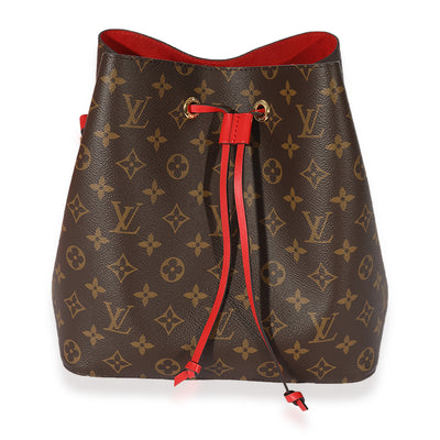 Louis Vuitton Monogram Canvas Coquelicot Neonoe MM