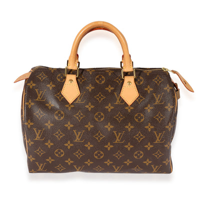 Louis Vuitton Monogram Canvas Speedy 30