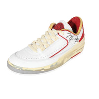 Off-White x Air Jordan 2 Retro Low SP White Varsity Red