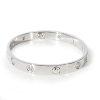 Cartier Love Bracelet, 10 Diamonds (White Gold, Diamonds)