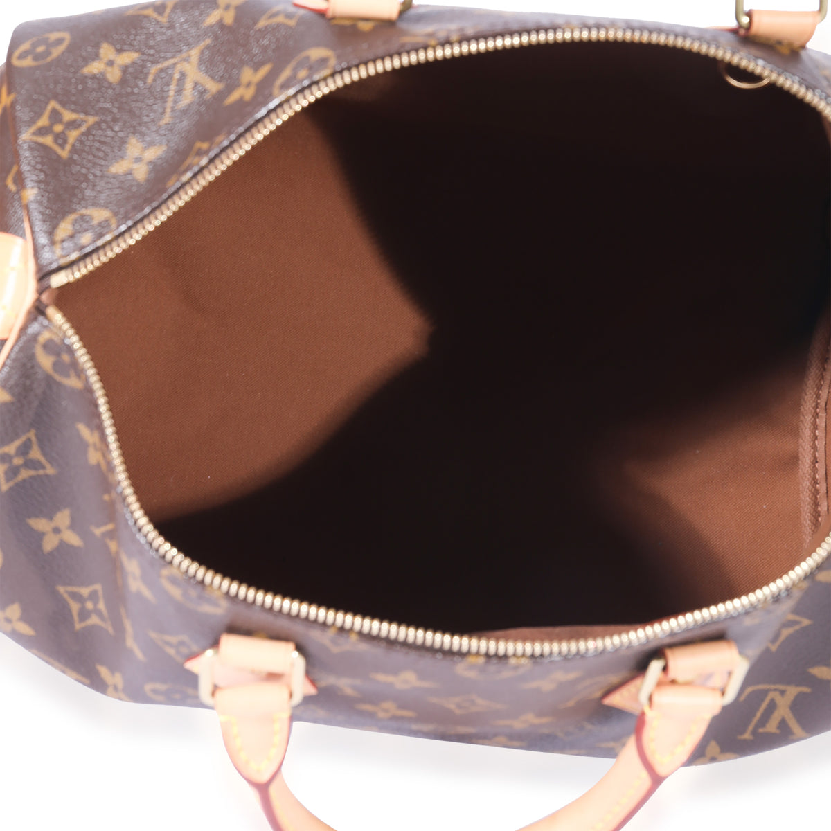 Louis Vuitton Monogram Canvas Speedy 35