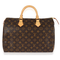 Louis Vuitton Monogram Canvas Speedy 35