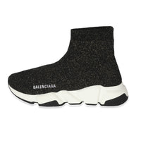 Balenciaga Wmns Speed Trainer High Black Gold 2019