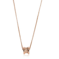 BVLGARI B.Zero1 Necklace in 18K 18K Rose Gold 0.31 CTW