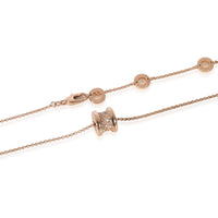 BVLGARI B.Zero1 Necklace in 18K 18K Rose Gold 0.31 CTW