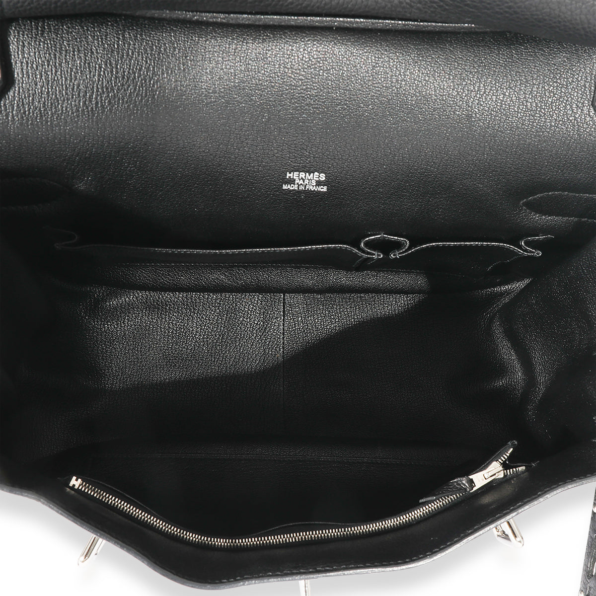 Hermès Black Clemence Jypsiere 34 PHW