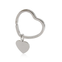 Tiffany & Co. Heart Key Ring With Heart Tag in Sterling Silver