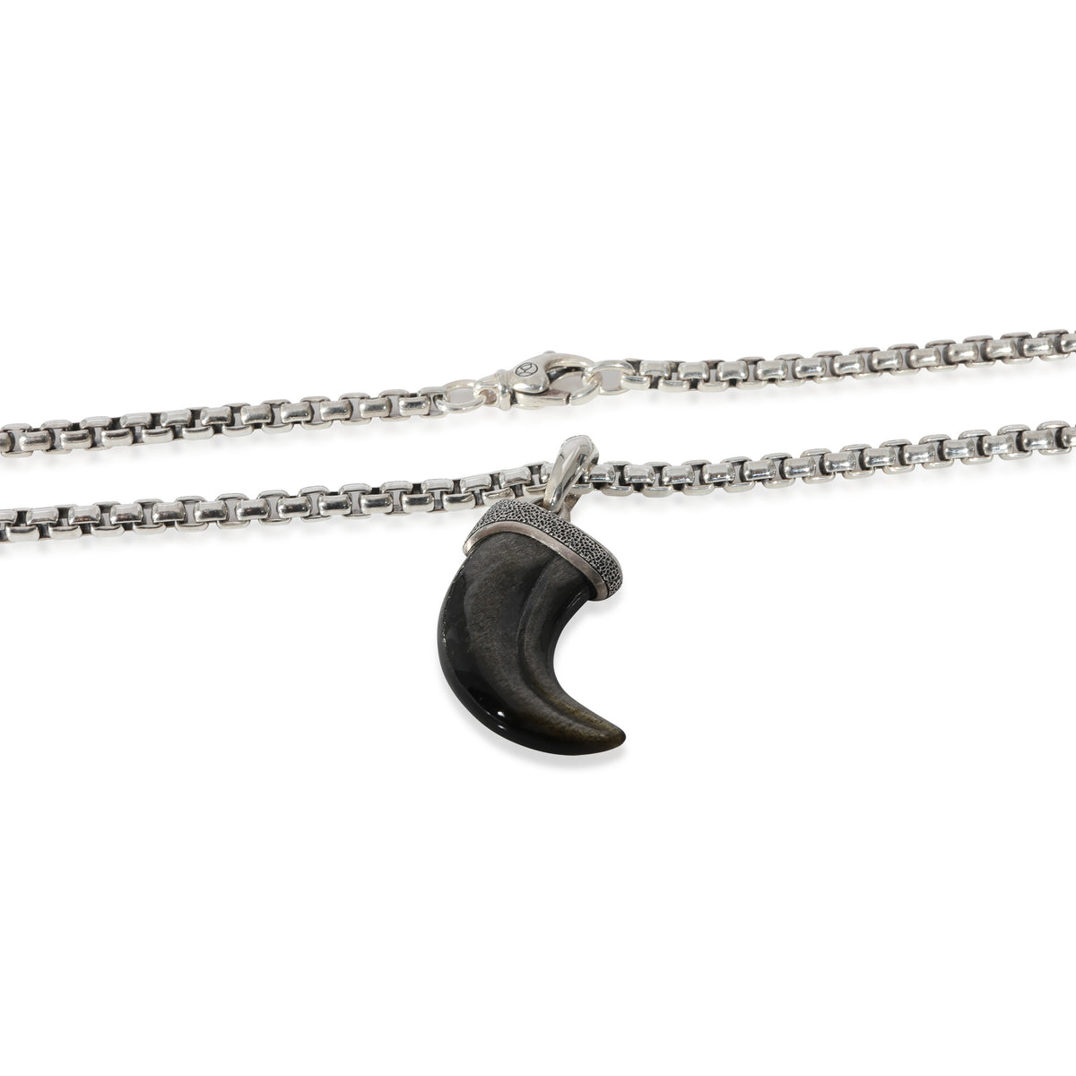 David Yurman Petrvs Claw Amulet Pendant in Sterling Silver