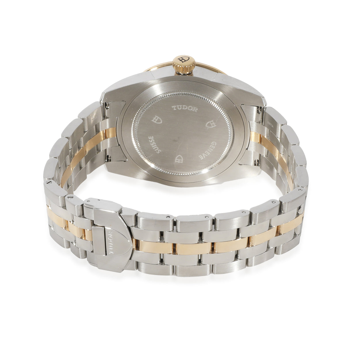 Tudor Glamour Double Date 57003 Mens Watch in  Stainless Steel/Yellow Gold