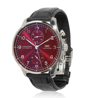 IWC Portugieser Chronograph IW371616 Mens Watch in  Stainless Steel