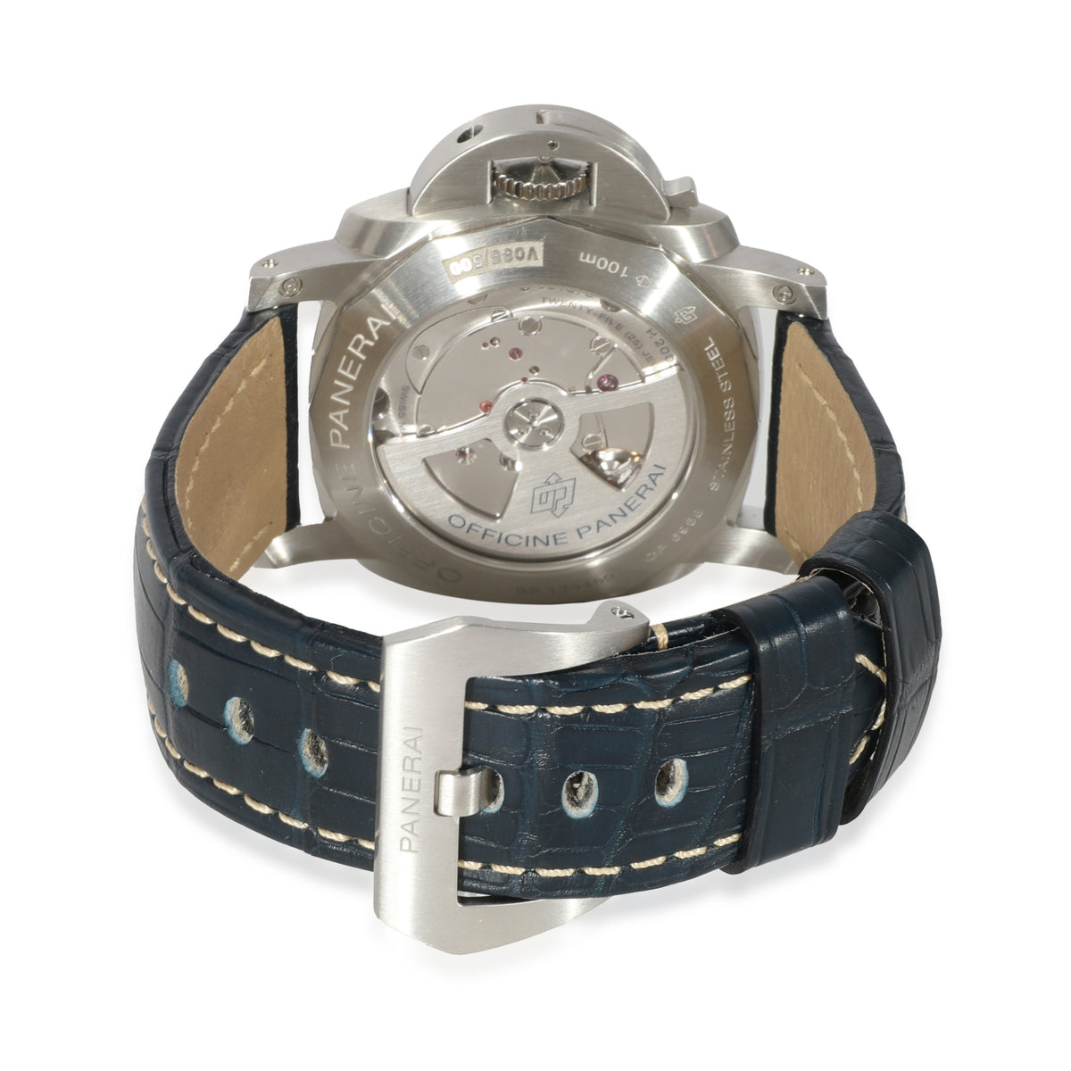 Panerai Luminor GMT PAM00986 Mens Watch in  Stainless Steel