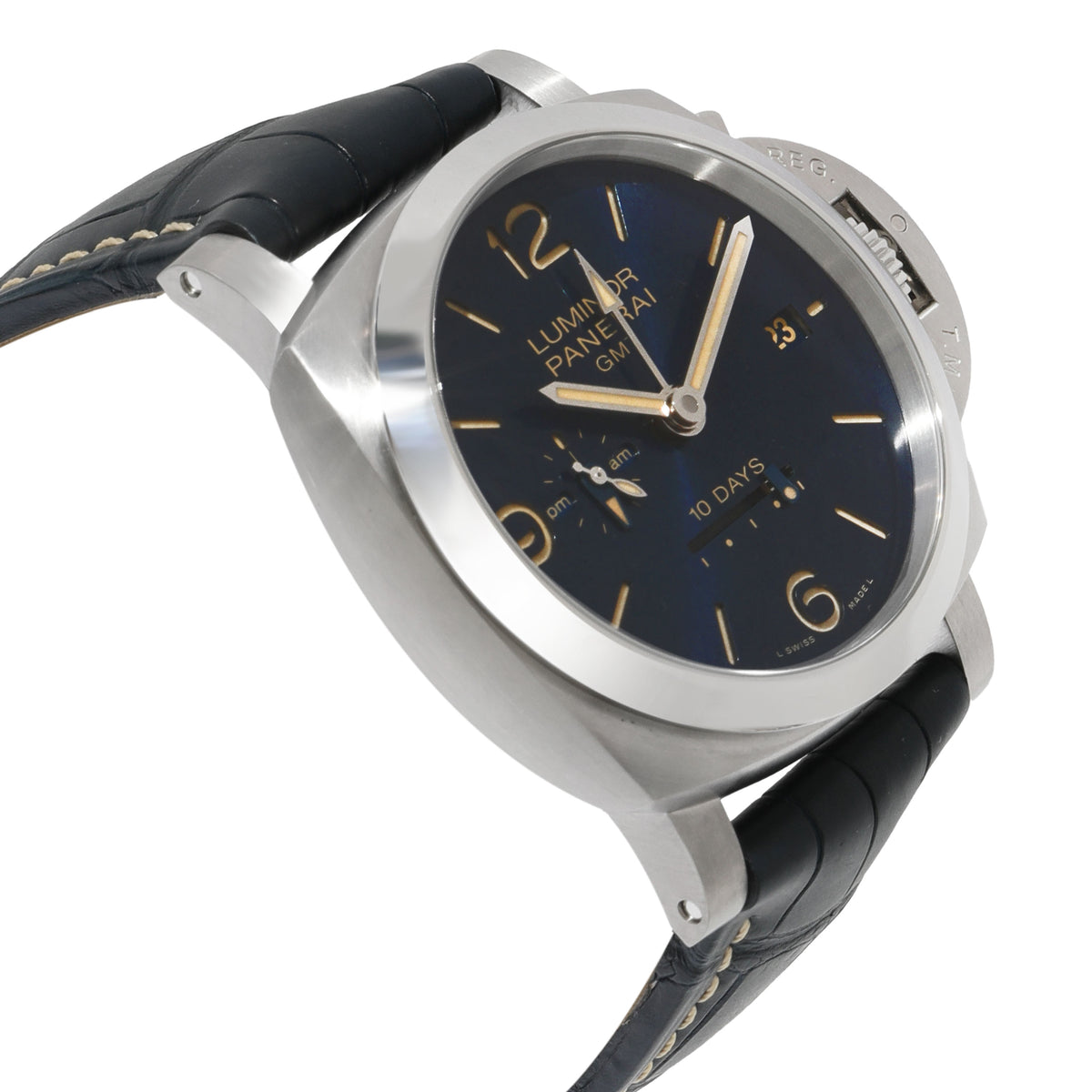 Panerai Luminor GMT PAM00986 Men s Watch in Stainless Steel