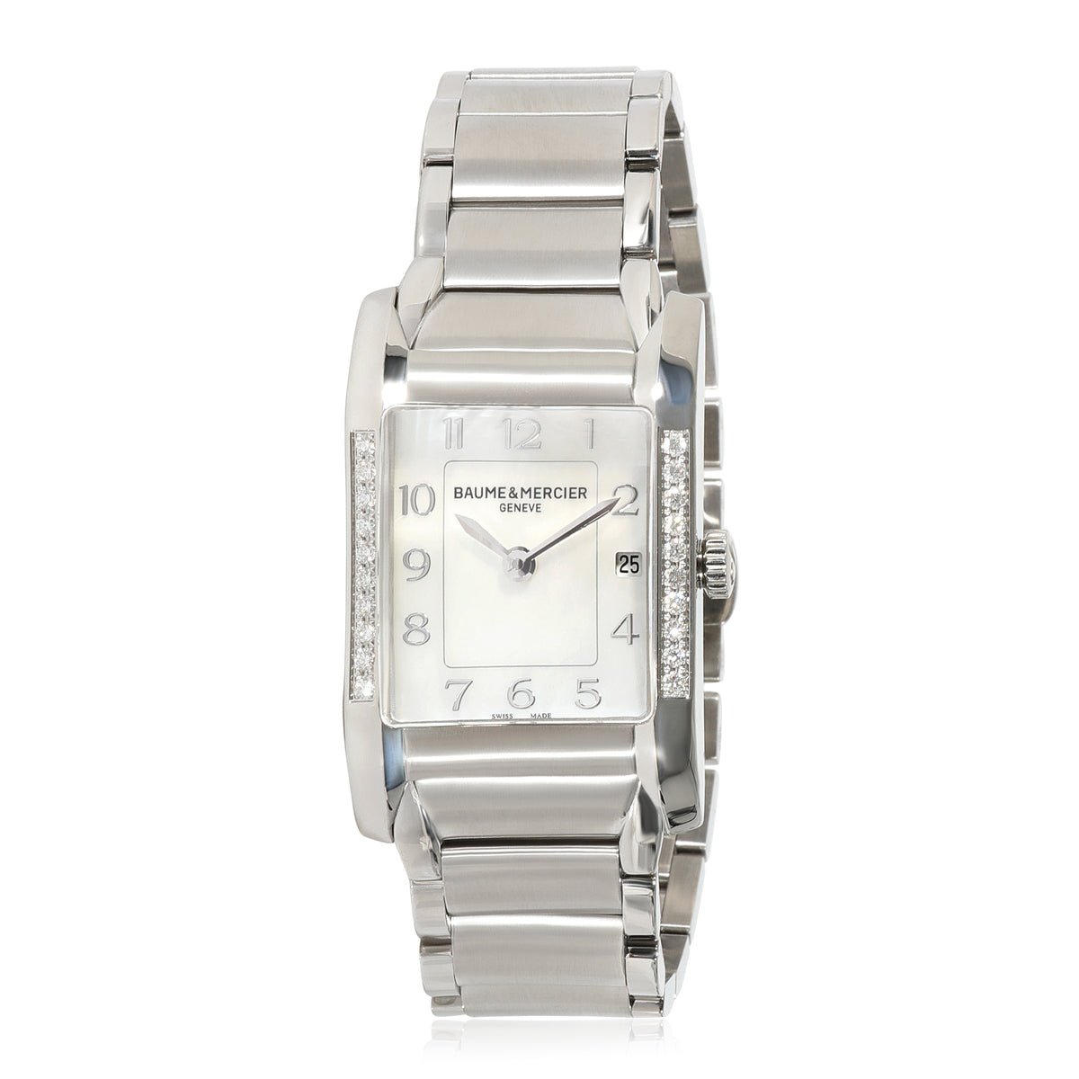 Baume & Mercier Hampton MOA10051 Womens Watch in  Stainless Steel