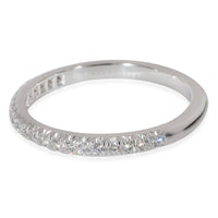 Tiffany & Co. Soleste Half Eternity Diamond Wedding Band in  Platinum 0.17 Ctw