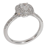 Tiffany & Co. Soleste Diamond Engagement Ring in  Platinum D SI1 0.70 CTW