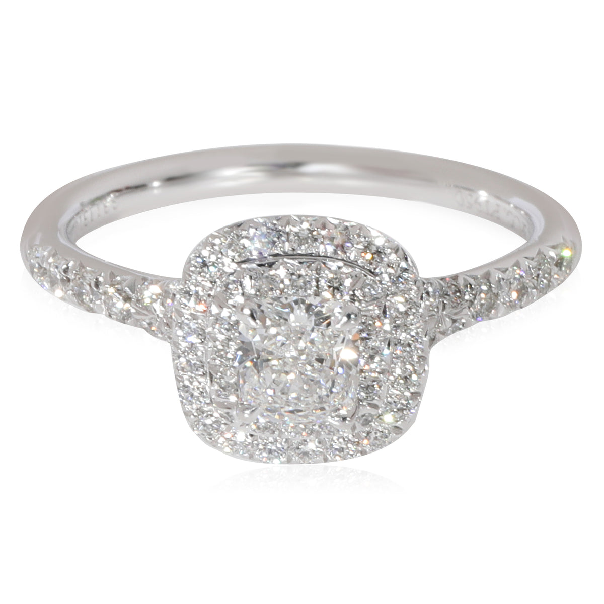 Tiffany & Co. Soleste Diamond Engagement Ring in  Platinum D SI1 0.70 CTW