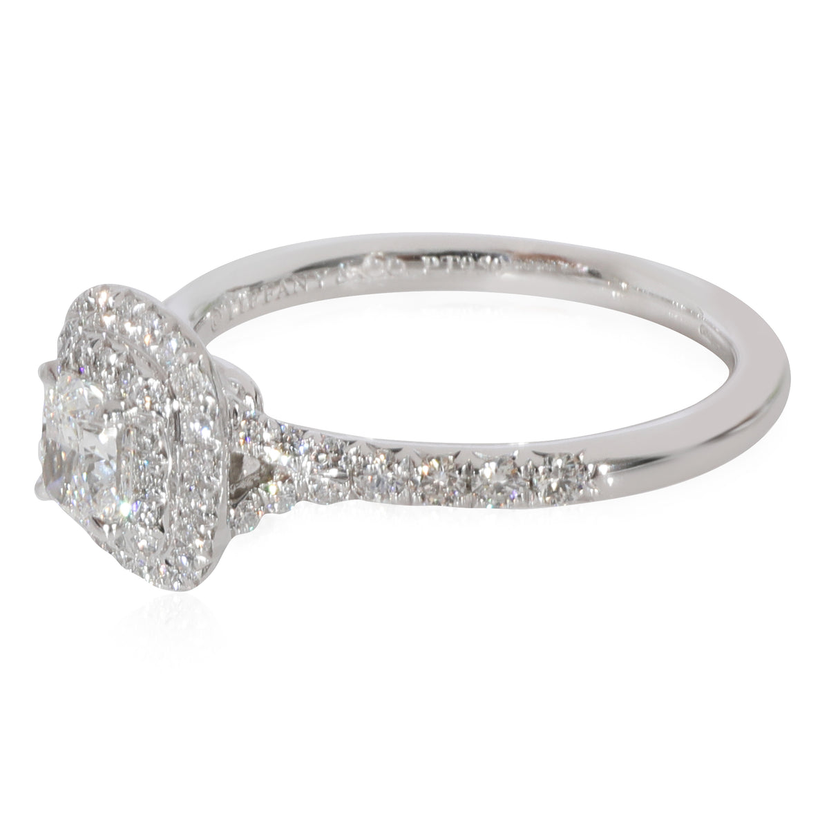 Tiffany & Co. Soleste Diamond Engagement Ring in  Platinum D SI1 0.70 CTW