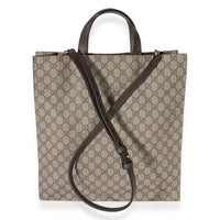 Gucci GG Supreme  LAveugle Par Amour Vertical Tote