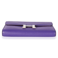 Hermes Iris Epsom Constance Long Wallet PHW